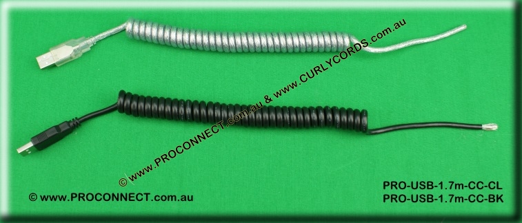 PROCONNECT USB Curly Cord